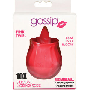 Pink Licking Rose Clitoral Sex Toy