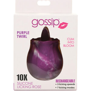 Purple Licking Rose Clitoral Sex Toy